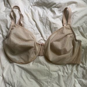 Cacique Unlined Full Coverage Lace Bra